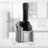 Yonanas 902 Classic Vegan, Dairy-Free Frozen Fruit Soft Serve Maker, Includes 36 Recipes, 200-Watts, Silver - Image 6