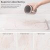 Stone Dish Drying Mat Super Absorbent Fast Drying Diatomaceous for Kitchen Counter - Rack Matt for Bottles Cups Ideal for Coffee Bar Home Decor Kitchen Accessories Appliances Gadgets - Image 3