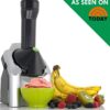 Yonanas 902 Classic Vegan, Dairy-Free Frozen Fruit Soft Serve Maker, Includes 36 Recipes, 200-Watts, Silver - Image 4
