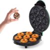 DASH Mini Donut Maker Machine for Kid-Friendly Breakfast, Snacks, Desserts & More with Non-stick Surface, Makes 7 Doughnuts - Aqua