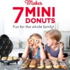 DASH Mini Donut Maker Machine for Kid-Friendly Breakfast, Snacks, Desserts & More with Non-stick Surface, Makes 7 Doughnuts - Aqua - Image 3