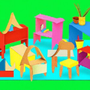 Tutorial de Patchwork usando cadeiras infantis